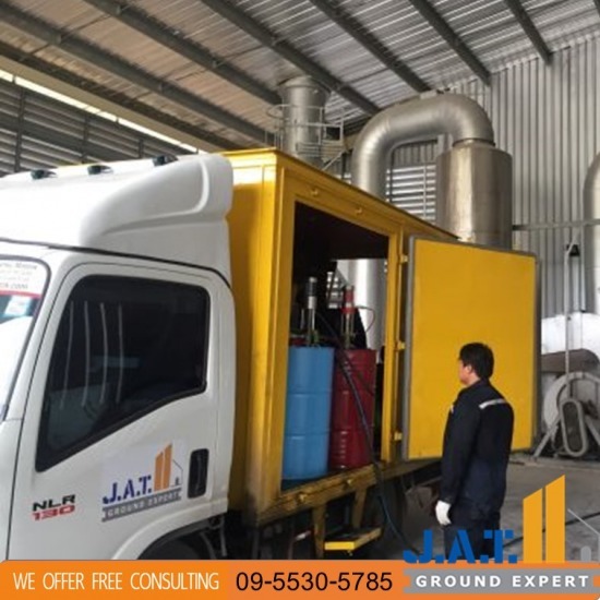 รับซ่อมพื้นทรุด - เจ.เอ.ที. กราวด์ เอกซ์เพิร์ท - แก้ไขพื้นคอนกรีตทรุด 